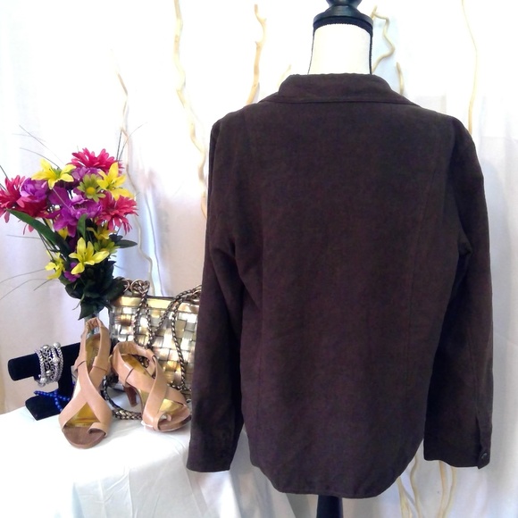 Micro Suede Blouse - Picture 3 of 6